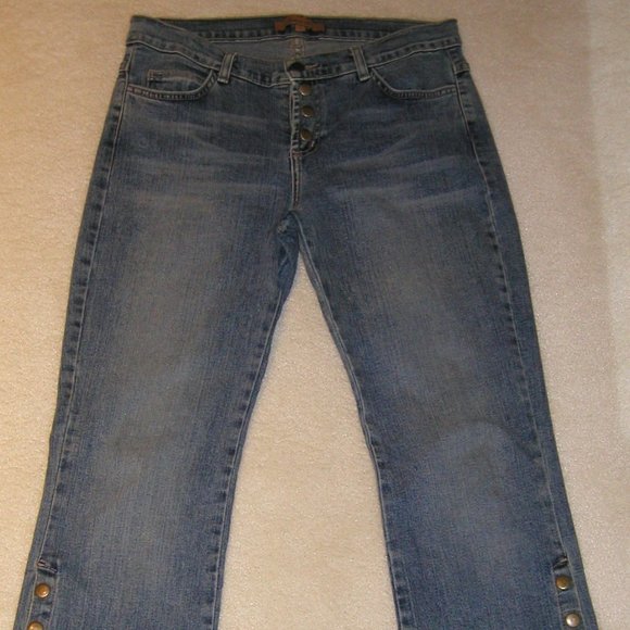 AB 2501 Arden B (Size 6 Long) Distress Spandex   Denim (Boot Leg) - Picture 6 of 12
